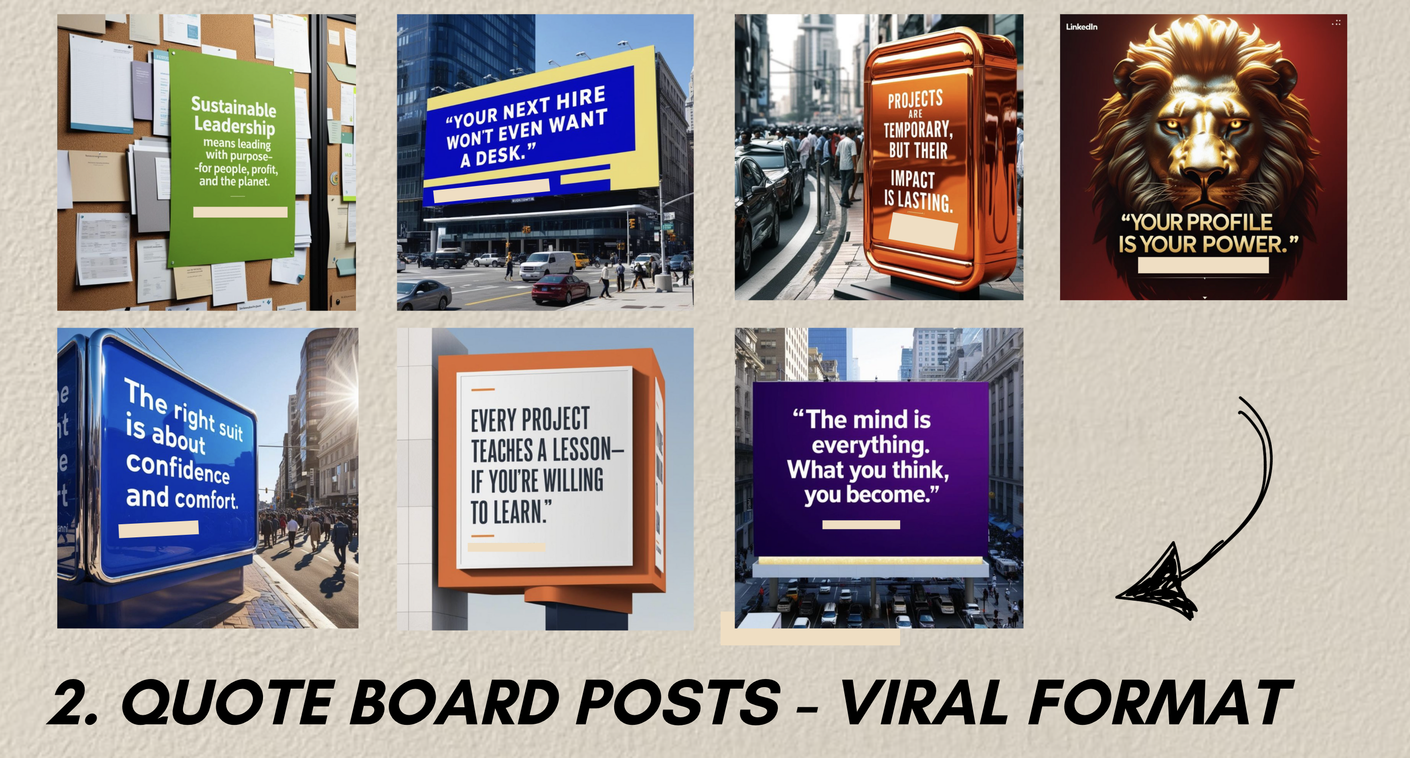 Quote Board Posts